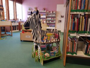 L'espace enfants de la bibliothèque de Sarre-Union